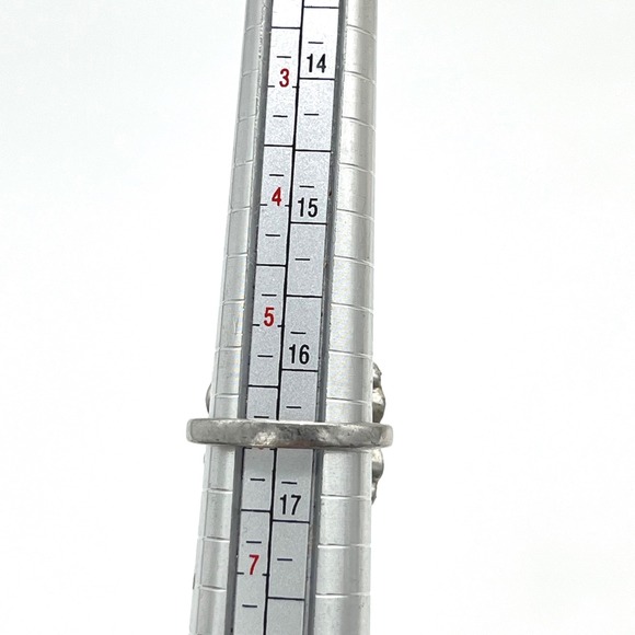 Ornate Marquee Ring Cubic Zirconia Pave Sterling Silver Statement Cocktail Ring - Picture 2 of 12